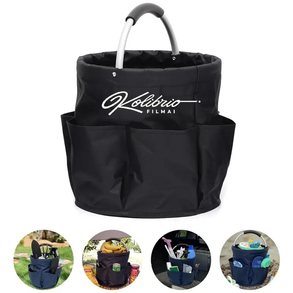Large Foldable Camping Picnic Basket 1