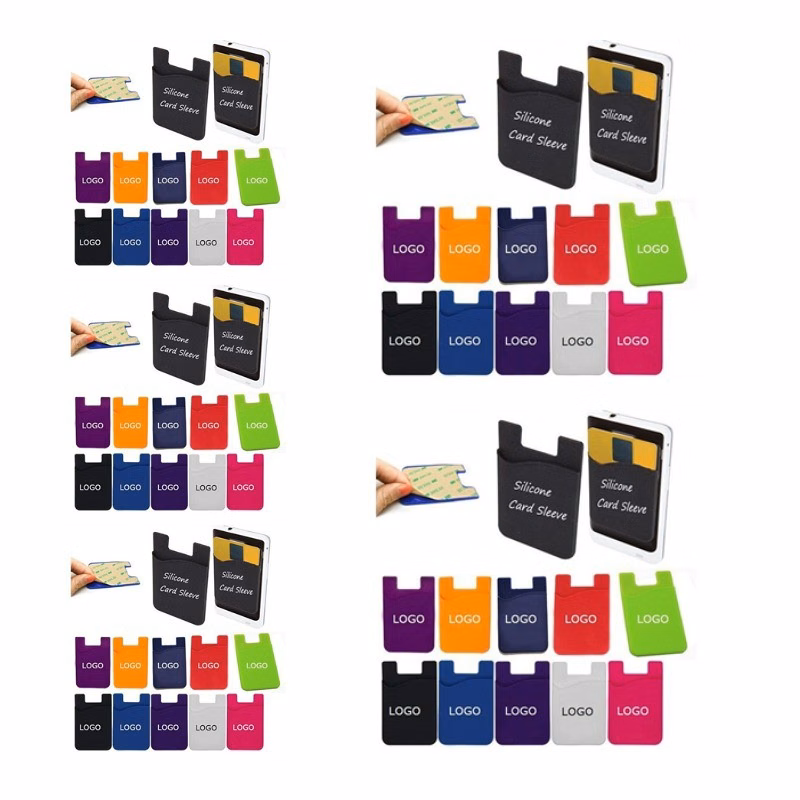 Silicone Card Phone Wallets
