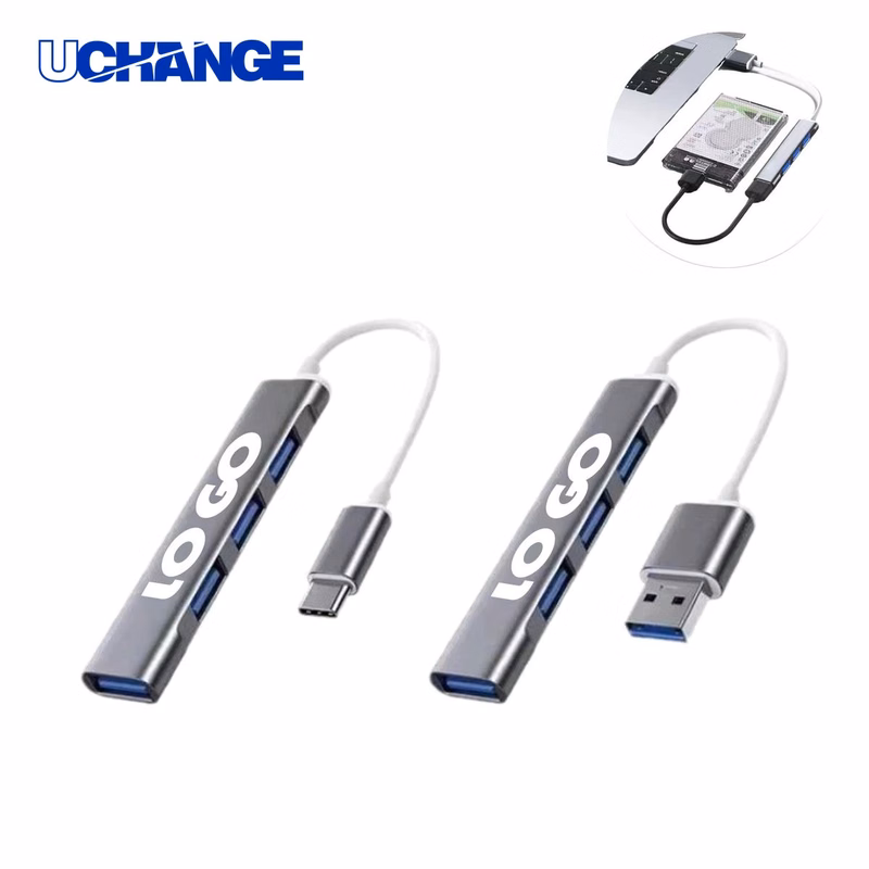 Four In One USB Hub Adapter Device