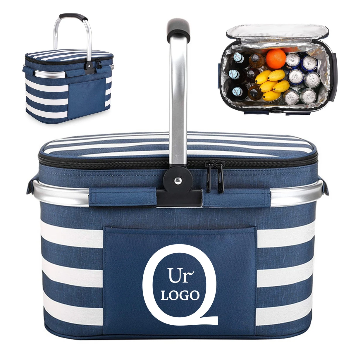 Portable Picnic Insulation Basket Bag 1