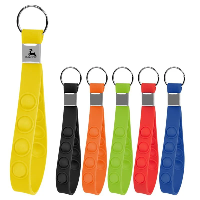 Push Pop Stress Reliever Keychain 1