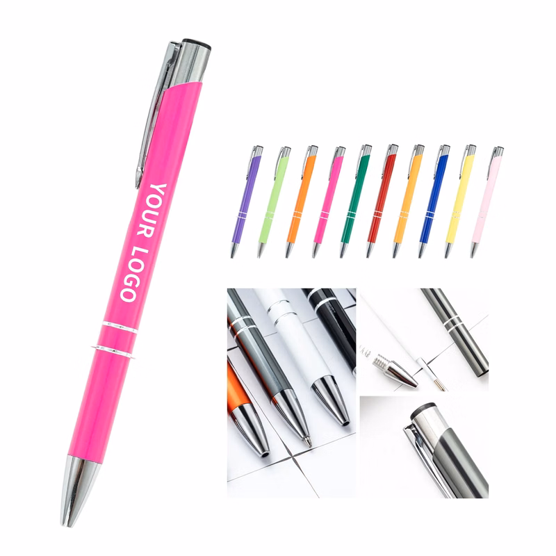 Aluminum Ballpoint Pen 5.4 Inch Glossy