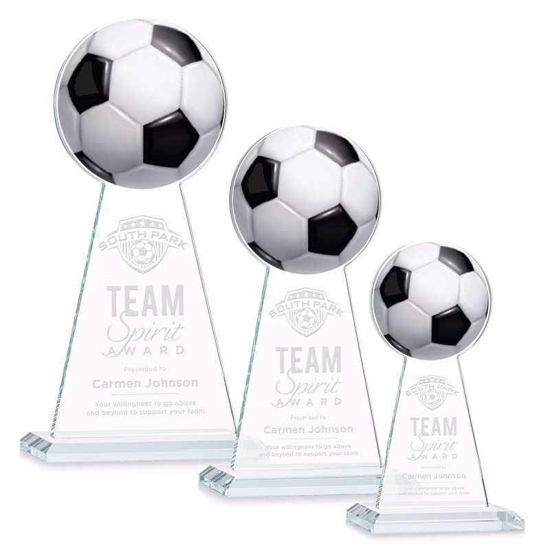 Edenwood Soccer Award - Clear