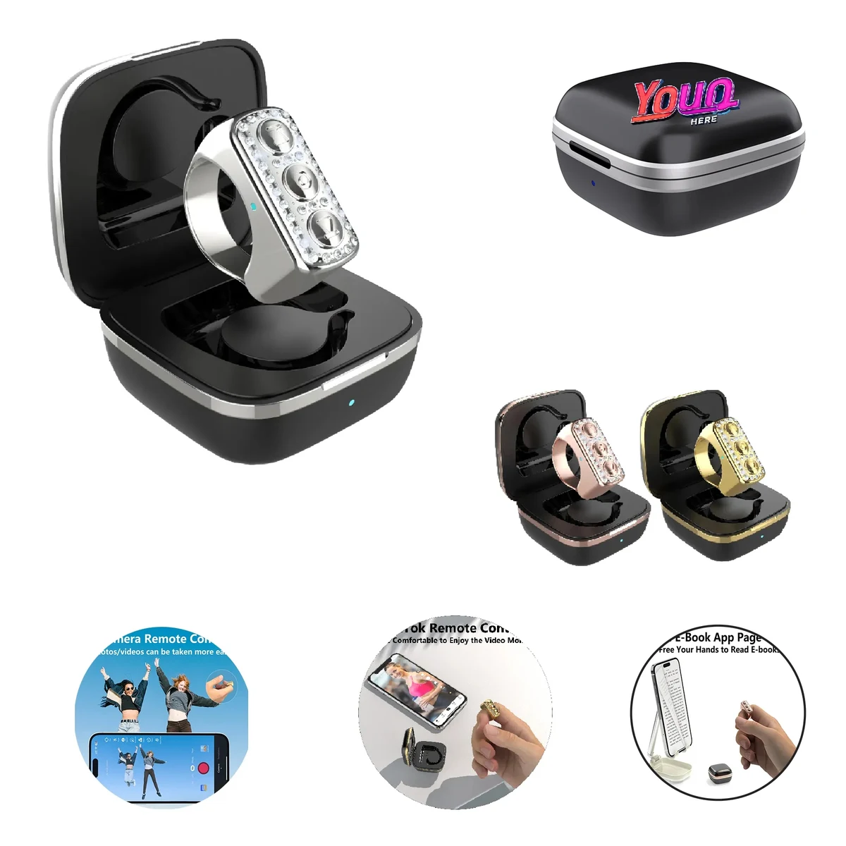 Upgraded Ring Tiktok Short Video Page Turner 1