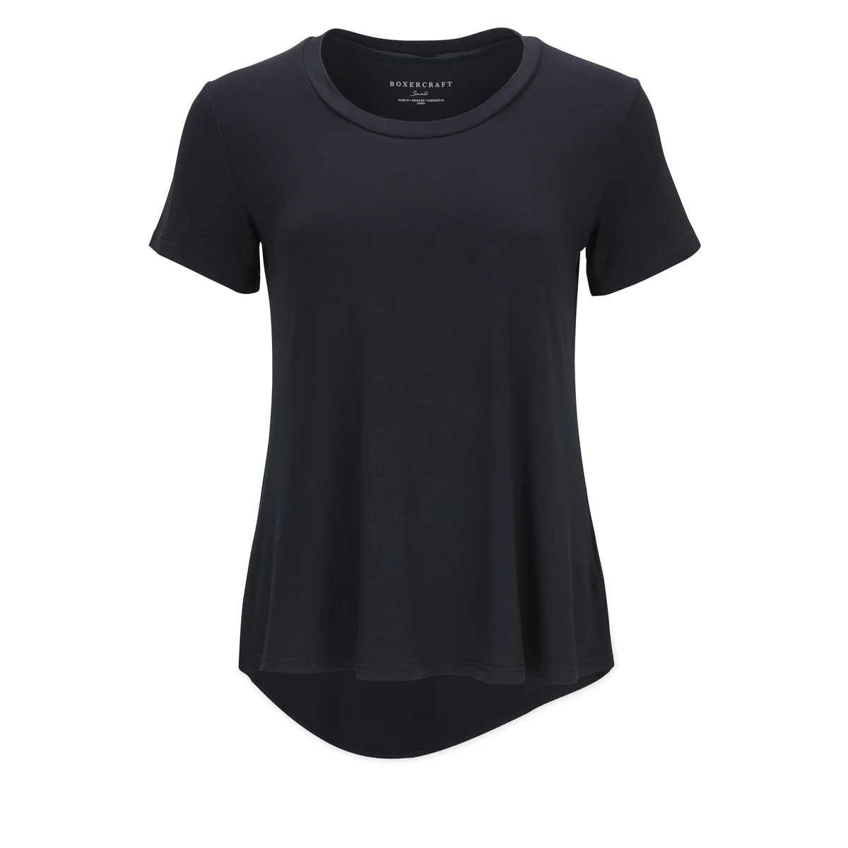 BOXERCRAFT WOMEN'S BAMBOO SCOOP NECK TEE 1