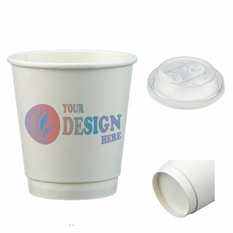10 oz Double Wall Disposable Coffee Cup