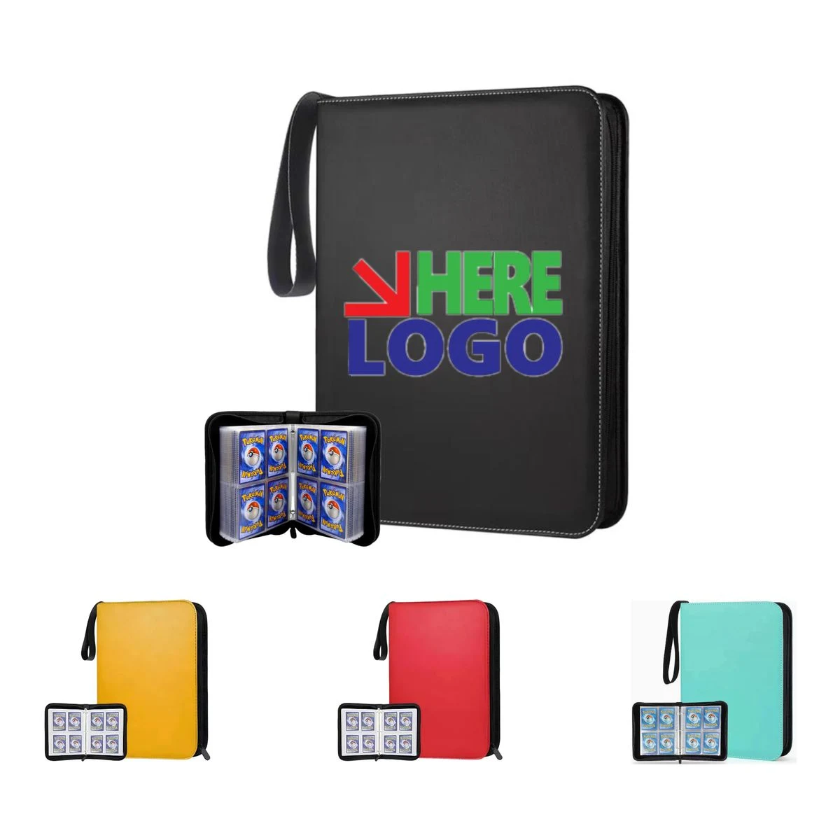 Zippered Portable Trading Card Storage 1