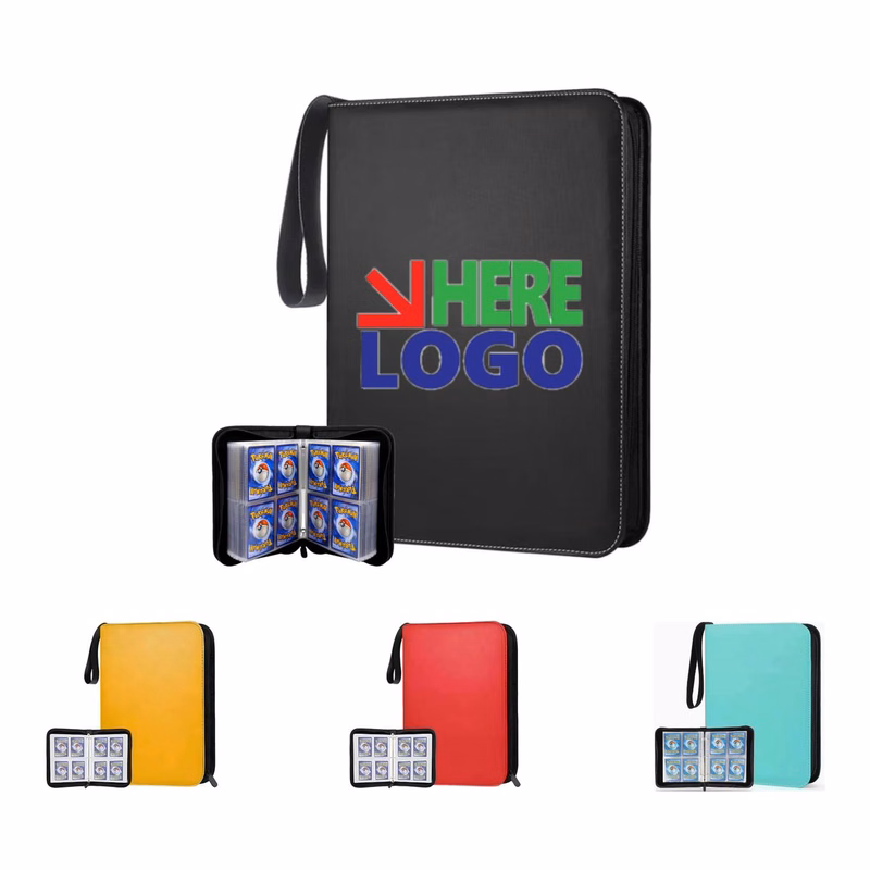 Zippered Portable Trading Card Storage