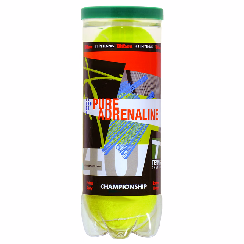 Wilson Championship Tennis Balls w/ Half Can Wrap