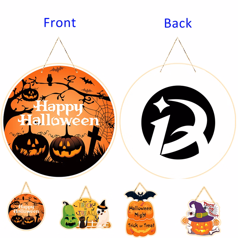Halloween Decorations Doorplate