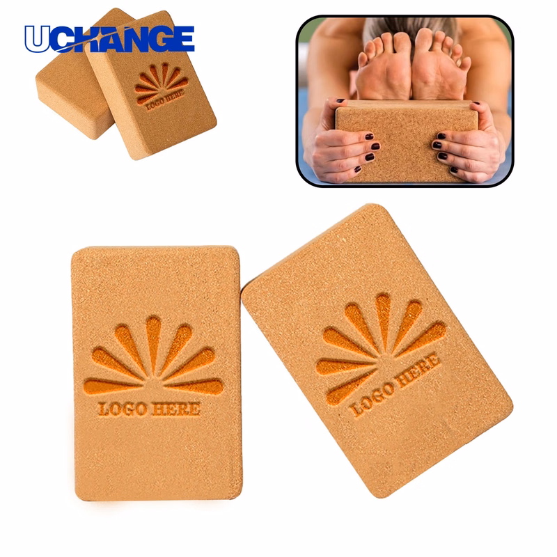 High-Density Cork Yoga Brick