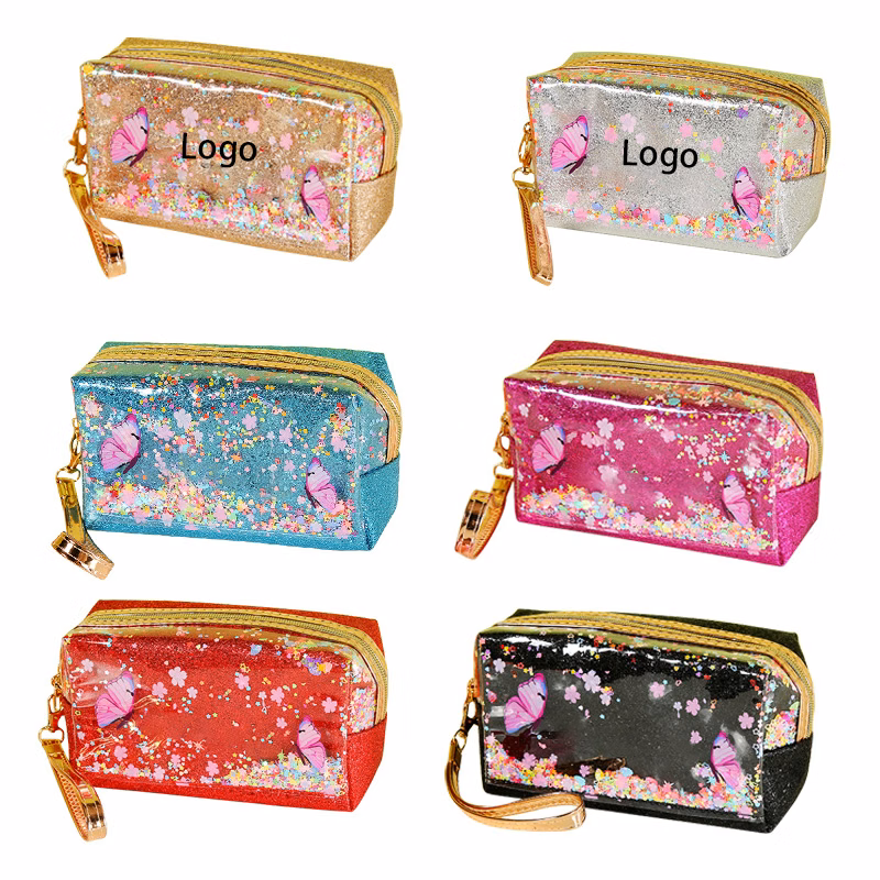 Portable Glitter Toiletry Bag Cosmetic Bag
