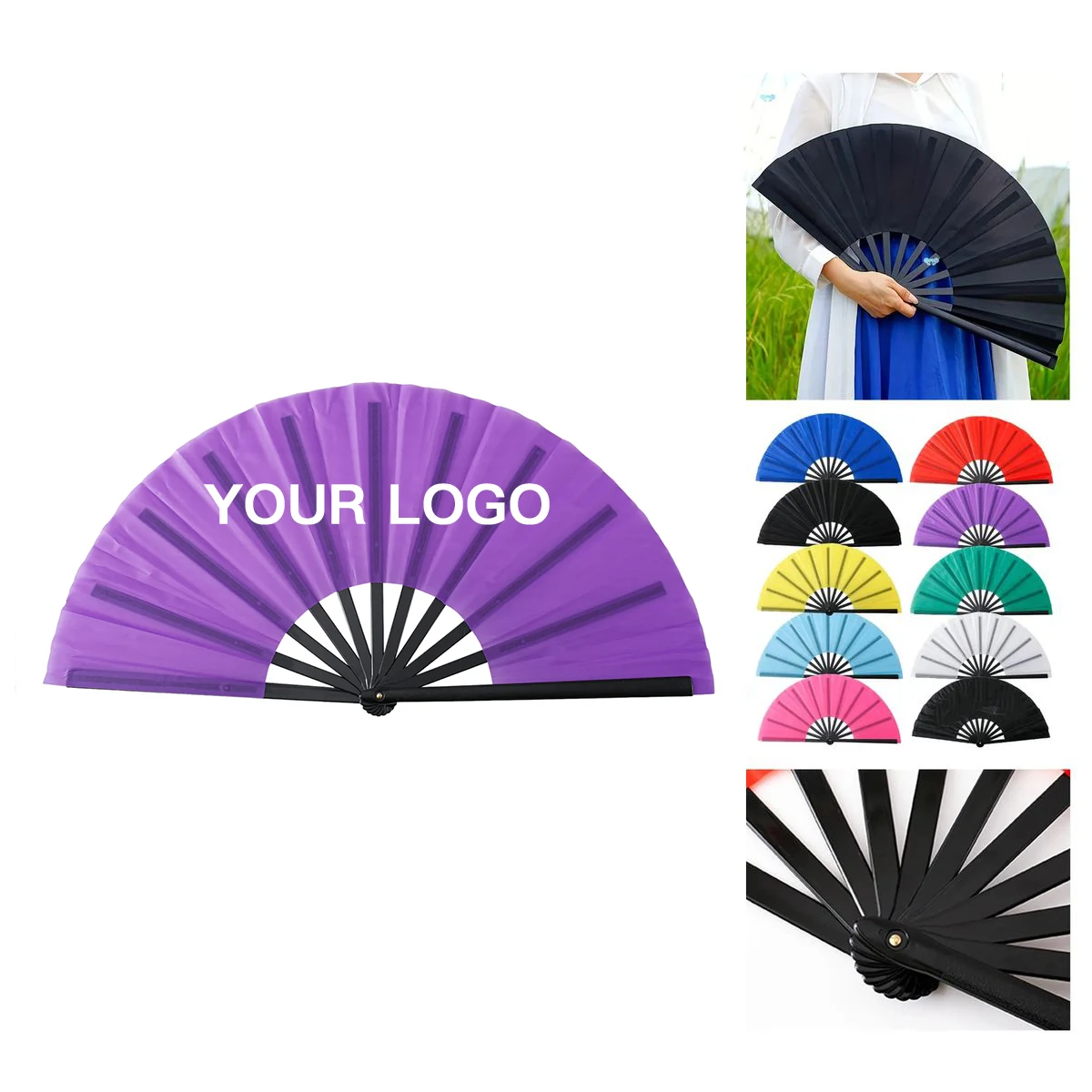 Portable Folding Fan For Sports And Events 1