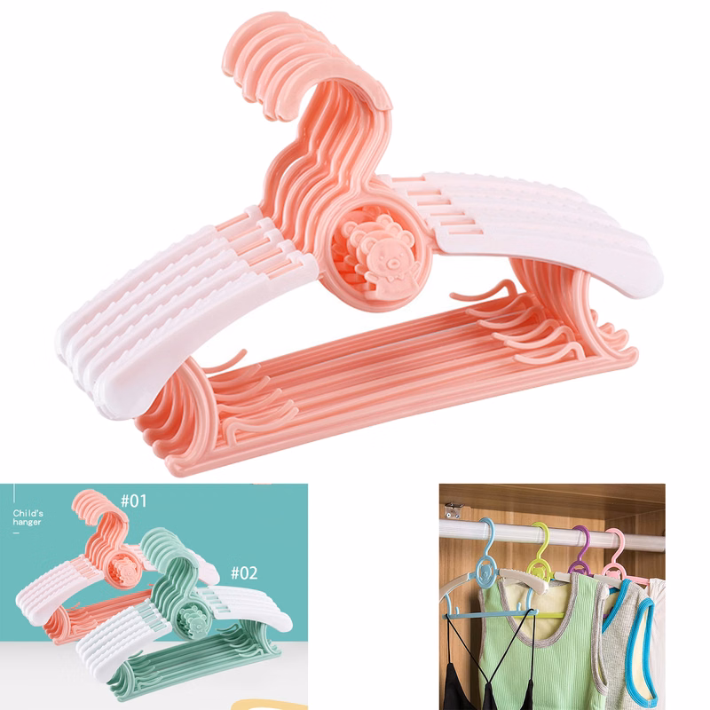 5 Pieces Plastic Nursery Baby Hangers