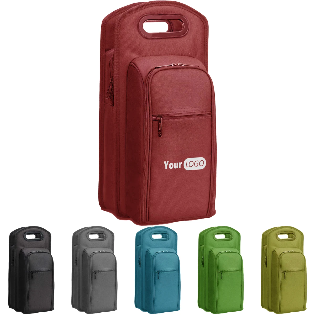 Polyester Customizable Wine Insulation Bag 1