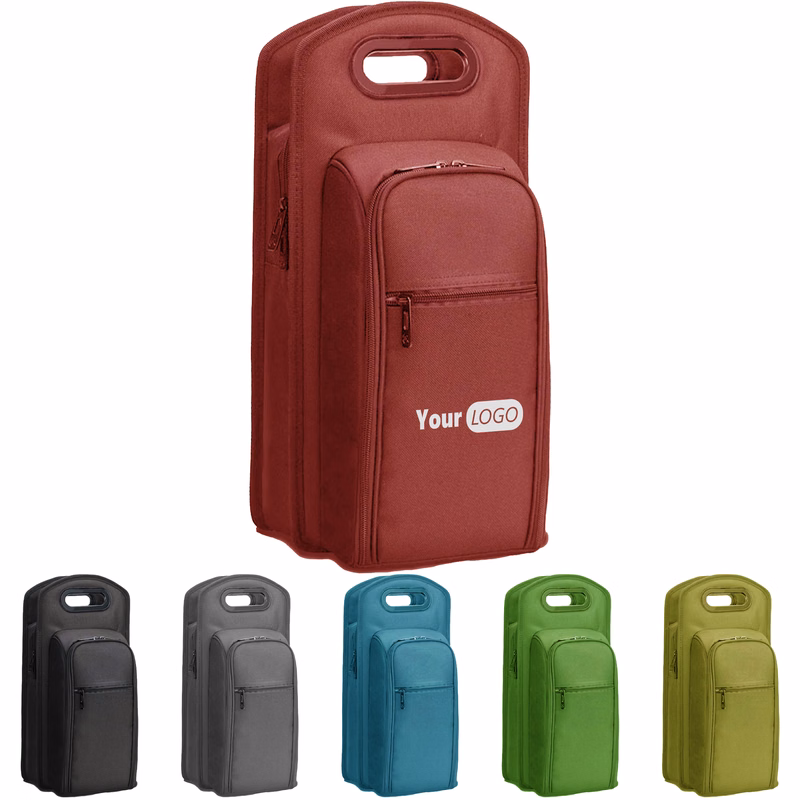Polyester Customizable Wine Insulation Bag