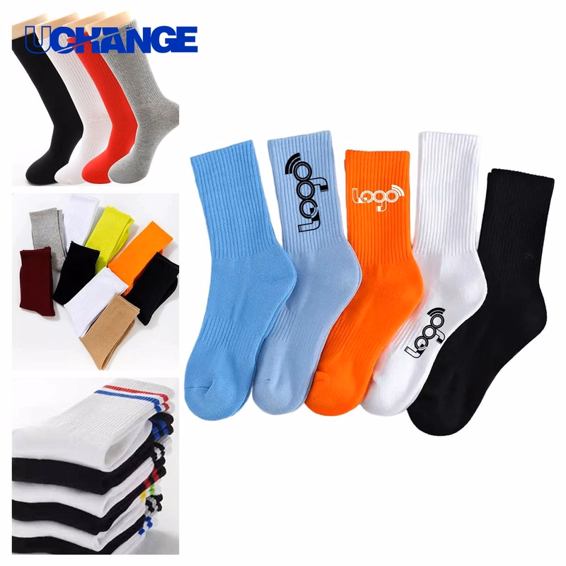 Moisture-Wicking Logo Crew Socks
