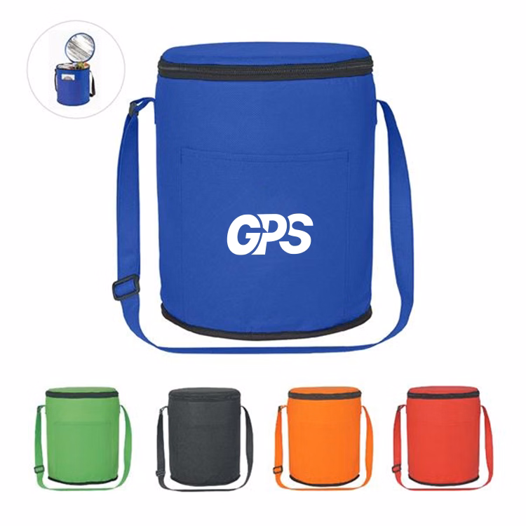 Non-Woven Round Insulated Cooler Bag