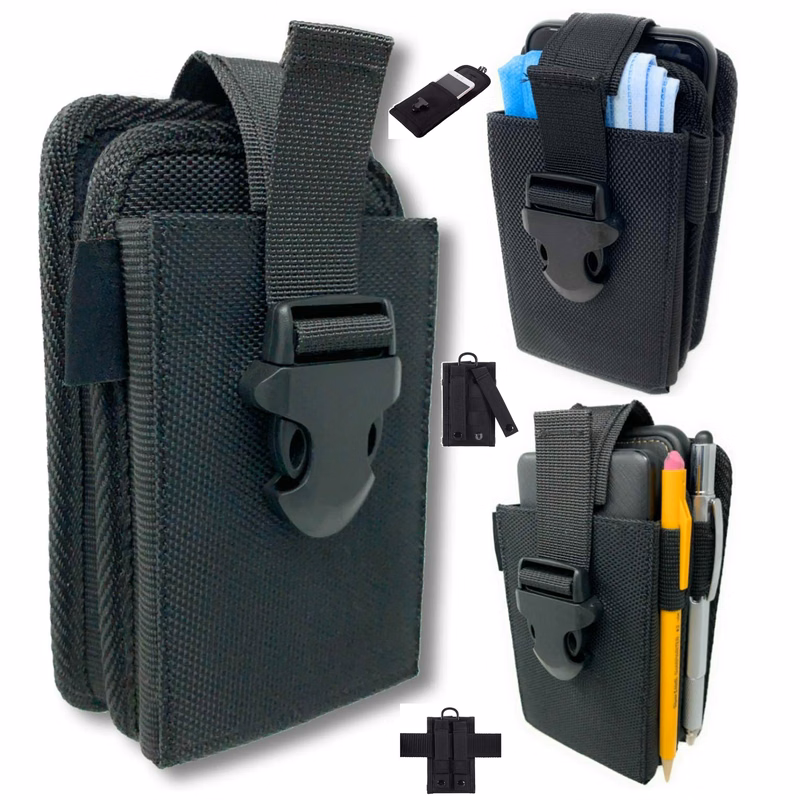 Nylon Dual Pocket Phone Holster
