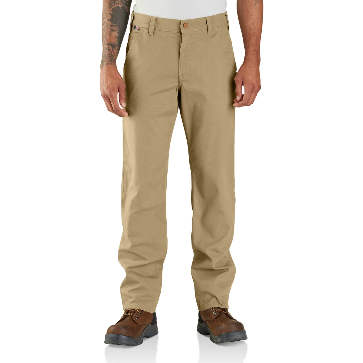 Carhartt Mens FR Relaxed Straight Rigby Dungaree 1