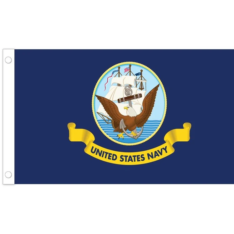 U.S. Navy Flag - 3' x 5' - Polyester 1