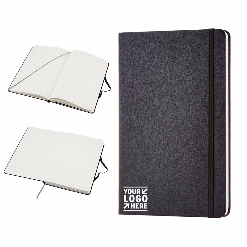 5.7 x 8 inches 160 Pages Graph Ruled Journal Notebook