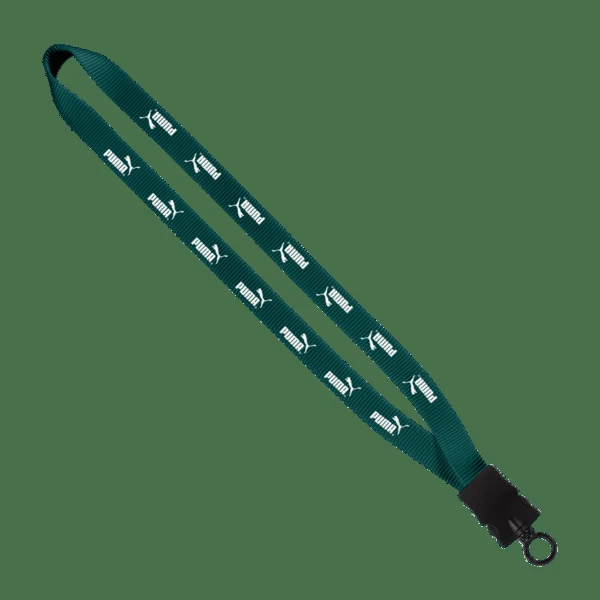 3/4" Smooth Nylon Lanyard with Snap-Buckle Release & O-Ring 1
