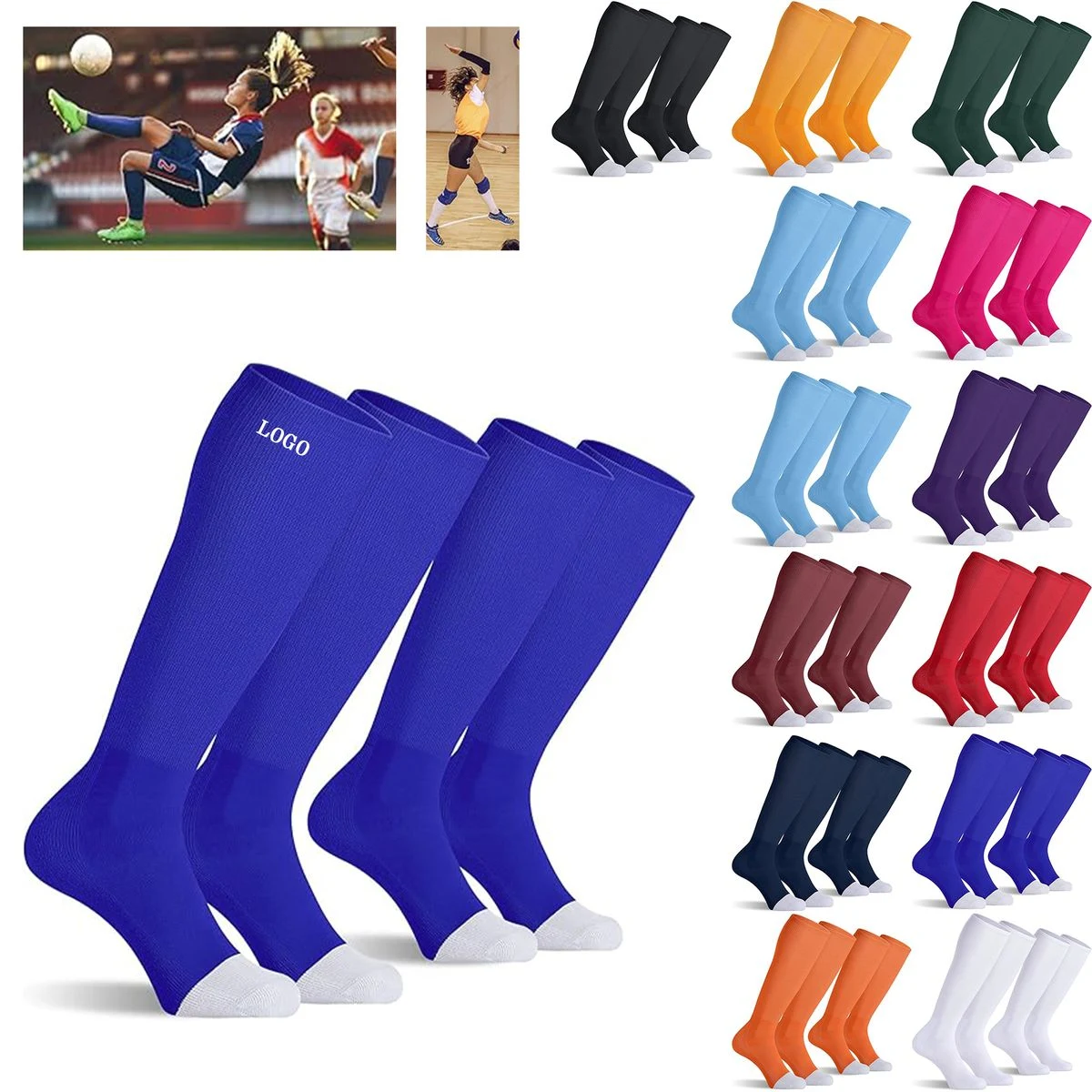 Over The Knee Sports Socks 1