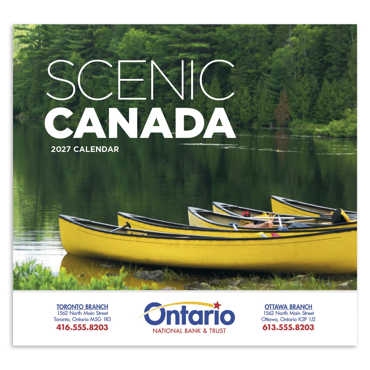 Good Value™ Scenic Canada - Stapled Calendar 1