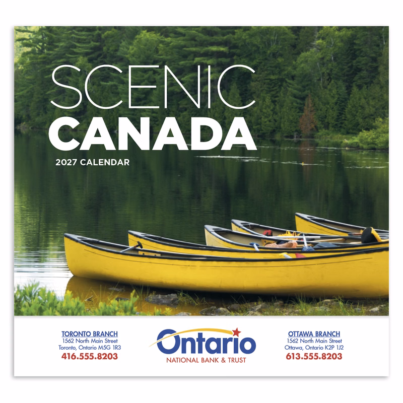 Good Value™ Scenic Canada - Stapled Calendar
