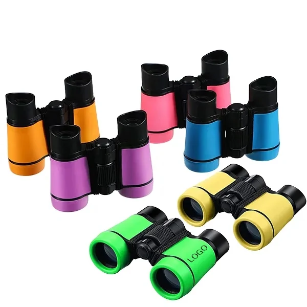 4x Kids' Binoculars with Safety Strap 1