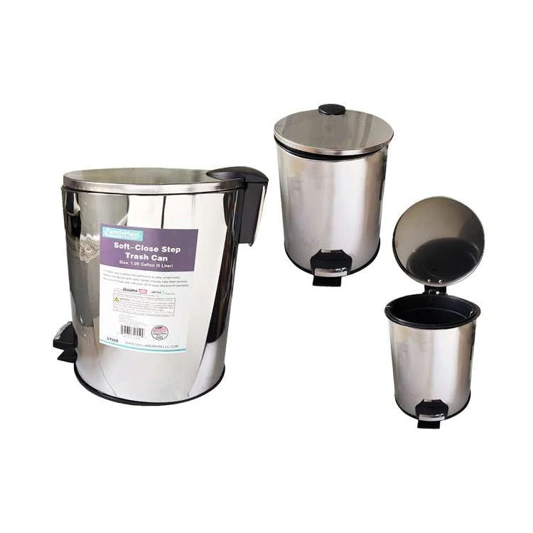 Stainless Steel Trash Cans - 5 Liters 1