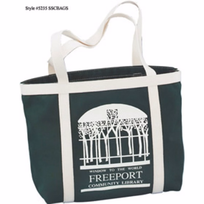 18 Oz. Natural Canvas Town & Country Tote Bag