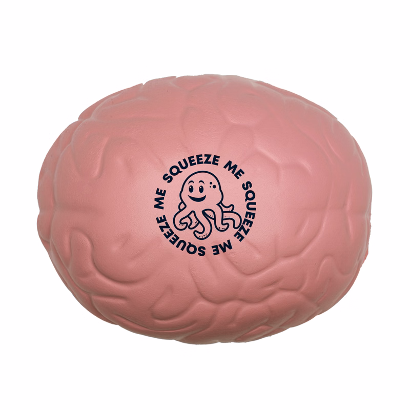 Brain Stress Ball (1 Color Imprint)