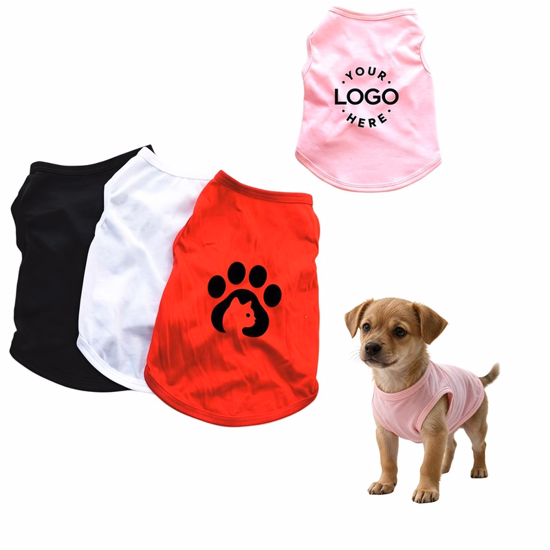 Breathable Cotton Puppy T-Shirt Vest Pet Apparel