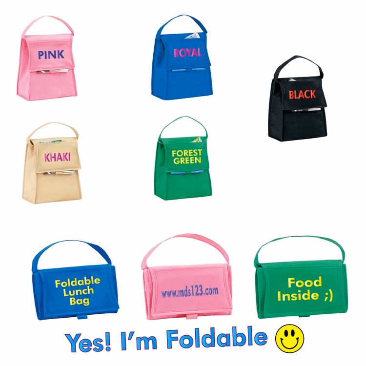 Vivid Foldable Insulared Lunch Bag