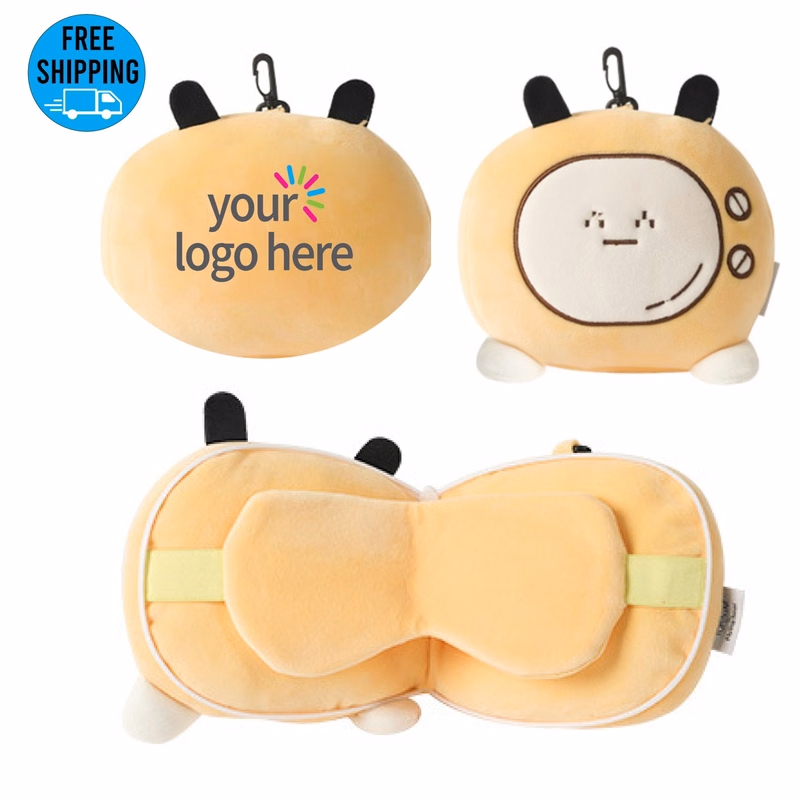 TV 2-in-1 Pillow Sleep Mask