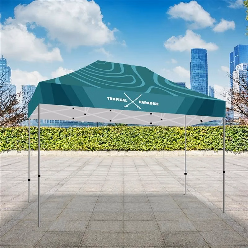 10x15 Premium Tent w/ Full Color Canopy