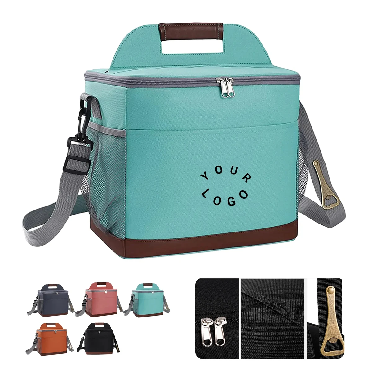 Oxford Cloth Cooler with Reinforced Leakproof Structure 1