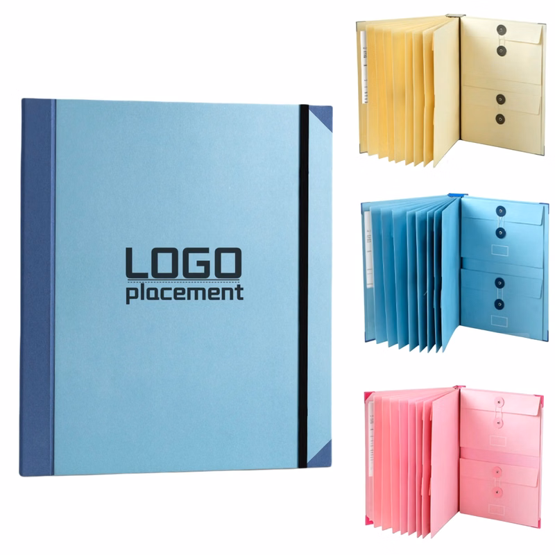 Multi - Pocket File Folder Acid - Free Office Organization
