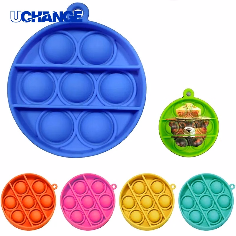 Mini Bubble Sensory Toy Pocket Stress Reliever for Play & Relaxation