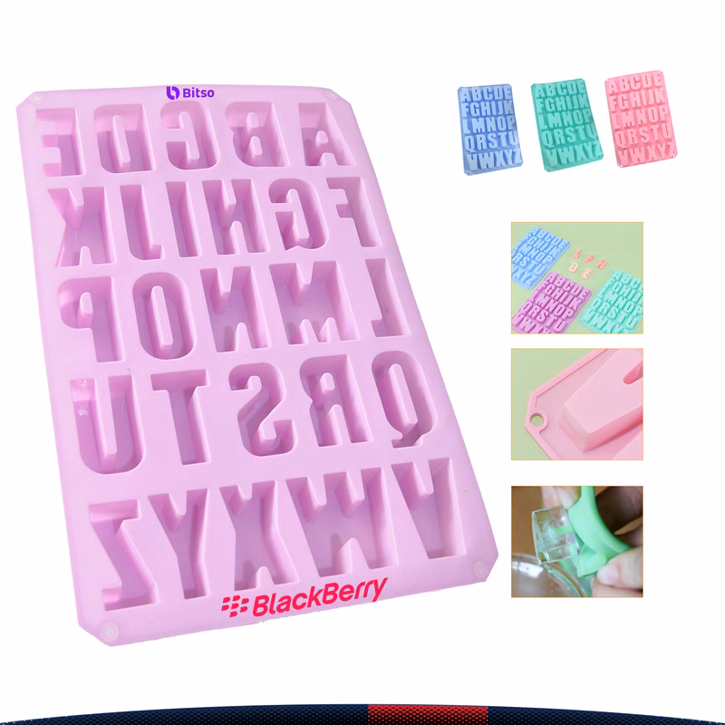 Silicone Capital Letters Ice Tray