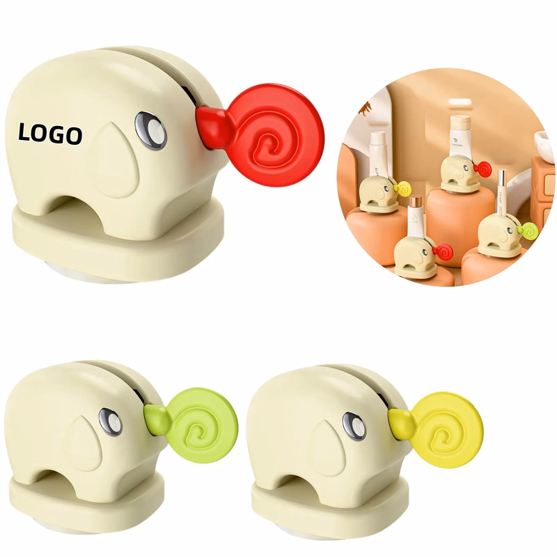 Little Elephant Suction Cup Toothpaste Squeezer