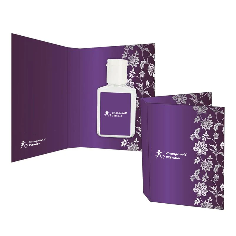Promotional Book with Compact Hand Sanitizer 1