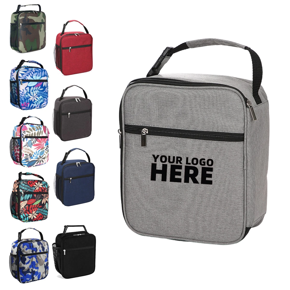 Large Capacity Oxford Cloth Insulated Lunch Box Tote 1