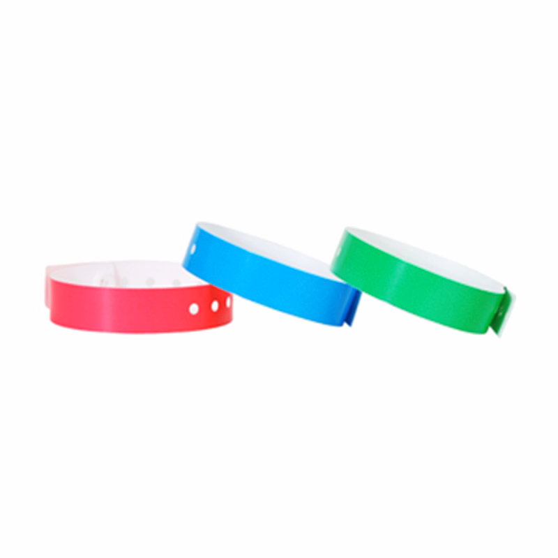 Plastic Wristband - Stock L-Shaped