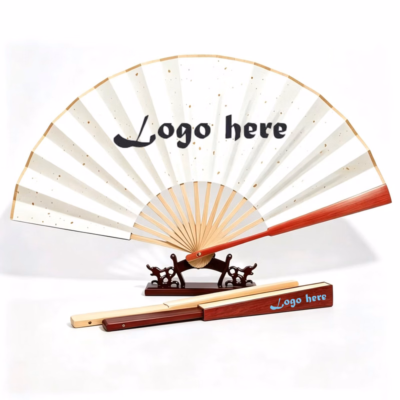 Custom Silk Hand Fan For Event Souvenirs