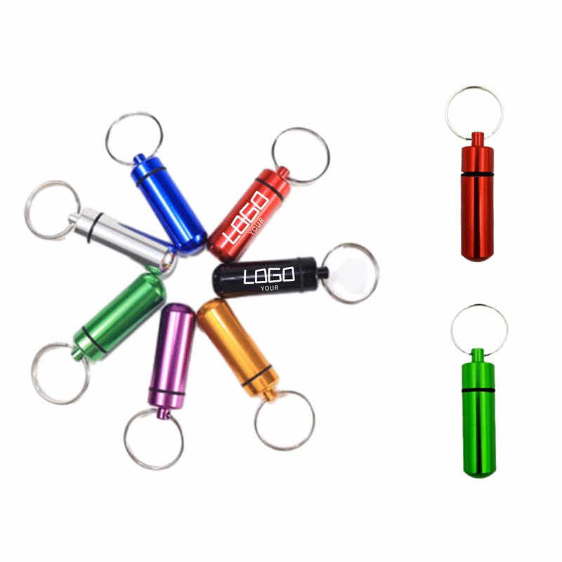Waterproof Keychain Pill Box