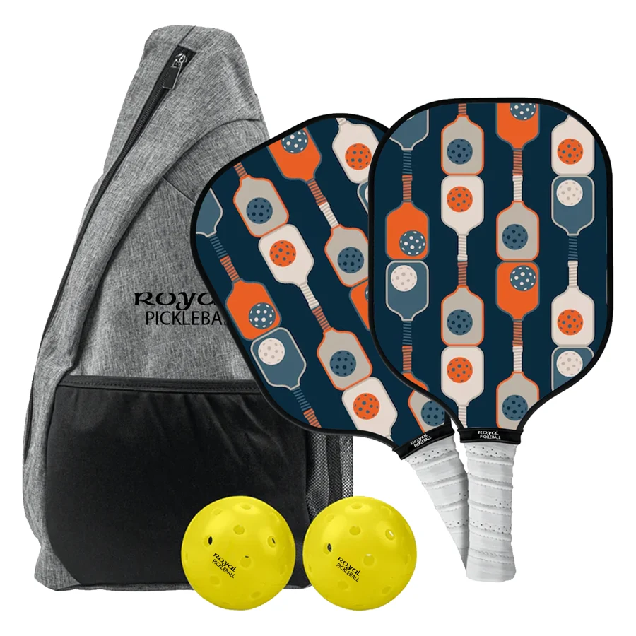 Carbon Fiber Pickleball Set w/ Backpack 1