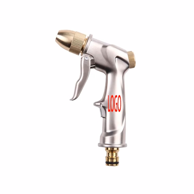 Zinc Alloy Garden Hose Nozzle with Lock Bar
